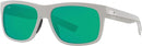 Costa Baffin Sunglasses 06S9030 - Light Grey/Green Mirror - Like New