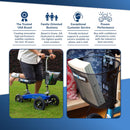 KneeRover Knee Scooter Basket Accessory with Convenient Handle - Like New