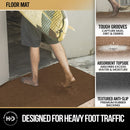 Witty Gadget 36 x 24 Heavy Duty Doormats Indoor or Outdoor Entry Way Door Mats - Brand New