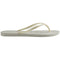 HAVAIANAS WOMEN'S SLIM SEASON FLIP FLOP WHITE SIZE 7/8 WOMEN'S WHITE - Like New