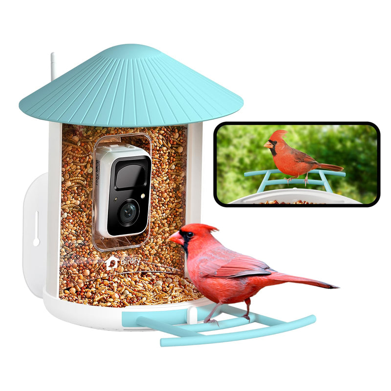 NETVUE by Birdfy Smart Bird Feeder with Camera Bird Watching Camera Auto Capture Like New