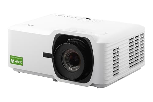 ViewSonic LX700-4K UHD 3500 LUMENS LASER PROJECTOR XBOX REFRESH RATE - WHITE - Like New