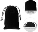 GENERIC 5X7 VELVET JEWELRY POUCH - BLACK - Like New