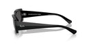 RAY-BAN WOMENS KILIANE SQUARE SUNGLASSES - BLACK/DARK GRAY - Like New