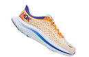 1123163 NEW MENS HOKA ONE ONE KAWANA RUNNING SHOE SHORTBREAD/BLUING SIZE 10.5 Like New