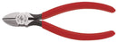 KLEIN TOOLS D252-6 PLIERS, DIAGONAL CUTTING PLIERS WITH SHORT JAWS - RED - Brand New