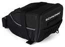 SCHWINN BIKE BAG PANNIER STORAGE MOUNTED BICYCLE ACCESSORIES SW80224 - BLACK - Like New