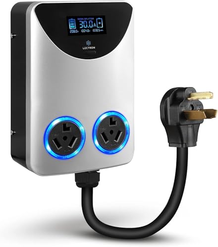 Lectron NEMA Socket Splitter Power Your EV Charger and High-Powered Appliance Like New