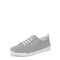 Vionic Pismo Lace-Up Shoes Light Gray Canvas Size 7 - Like New