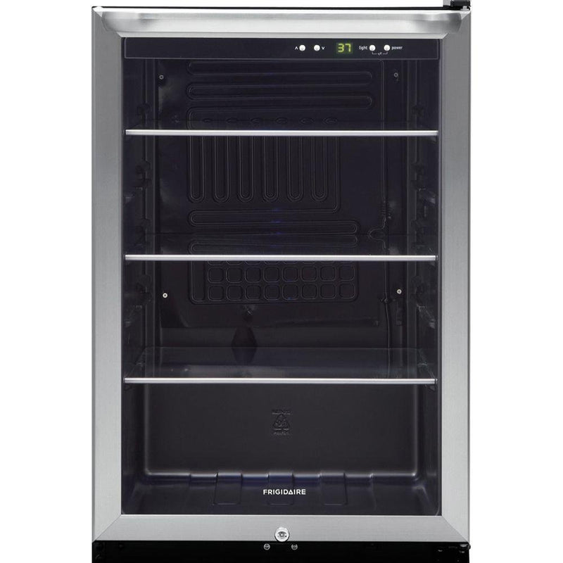 FRIGIDAIRE 4.6 CU.FT STAINLESS STEEL BEVERAGE CENTER - - Scratch & Dent