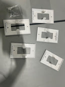 HELLO LIGHT 5 PACK WALL PLATE HELLO LIGHT LED NIGHT LIGHTS BUILT - WHITE - Like New