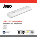 Juno UCES 18 Inch LED under Cabinet Lighting LED Kitchen Light Fixture M6 - Brand New