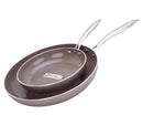 WaxonWare Hive Nonstick Healthy Ceramic Frying Pan/Skillet Set - Brand New