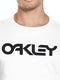 OAKLEY MARK II TEE SHIRT FOR MEN SIZE LARGE 457133 WHT/BLK Brand New