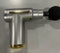 GENERIC MASSAGE GUN 6 SPEED - SILVER GRAY/GOLD - Like New
