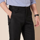 AMAZON ESSENTIALS MEN'S SLIM-FIT FLAT-FRONT DRESS PANT SIZE 32 W X 29 L BLACK - Brand New