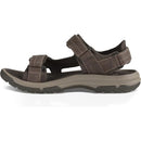 TEVA MEN'S M LANGDON SANDAL SIZE MEN'S 12 WALNUT - Like New
