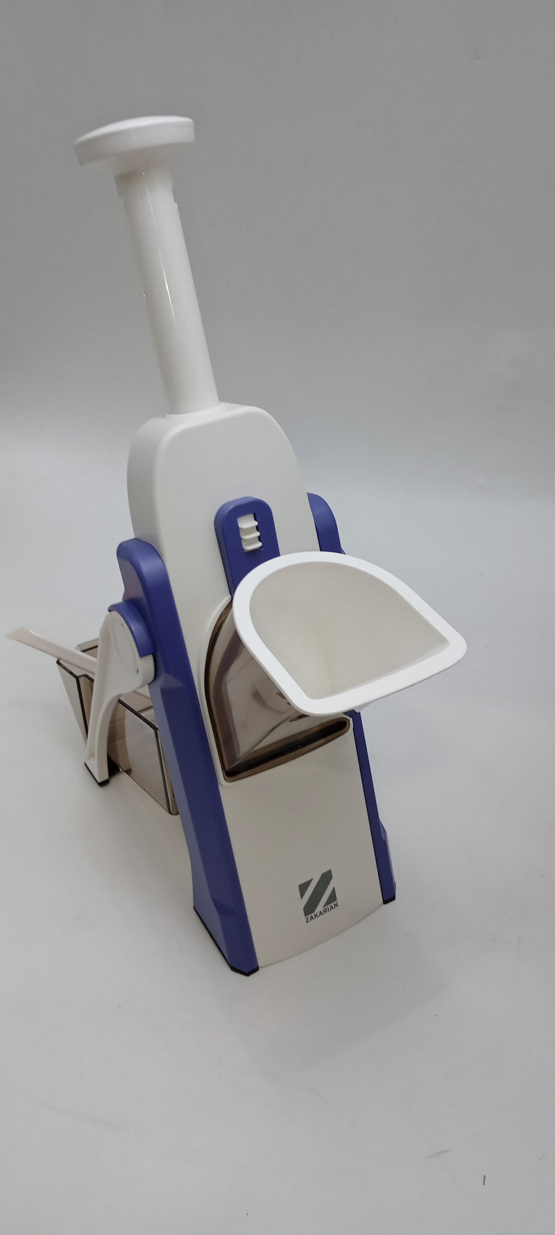 ZAKARIAN DASH SAFE SLICE MANDOLINE VEGETABLES MEAL PREP & MORE - PURPLE/WHITE - Like New