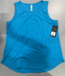 90 DEGREE BY REFLEX WOMEN TECH TANK TOP - SIZE: WOMEN L - BLUE JEWEL - Brand New