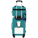 WRANGLER SMART SPINNER HARDSIDE LUGGAGE, 2 PIECE SET - TEAL - Like New