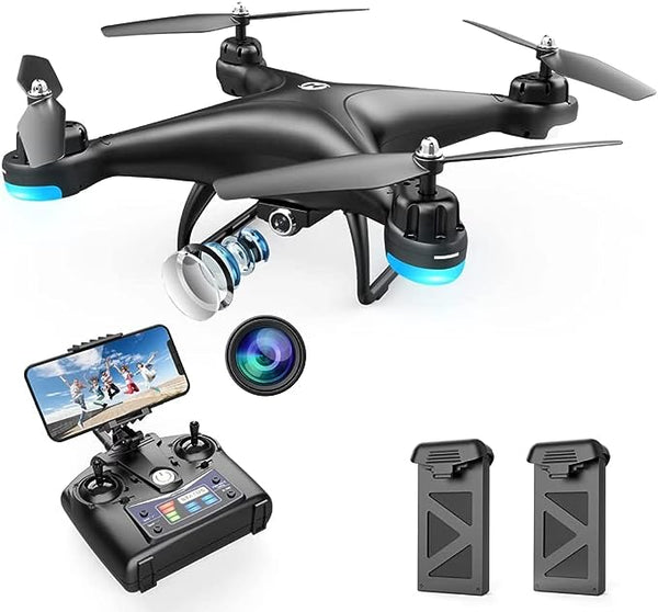 Holy Stone FPV RC Drone 1080P HD Camera 120 Wide Angle HS110D - Black Like New