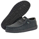 110352138 HEY DUDE WALLY SOX ASPHALT AZUR MEN'S LIGHTWEIGHT CASUAL SHOES -11 - Like New