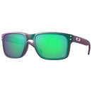 OAKLEY SUNGLASSES TLD HOLBROOK 57MM LENS - MATTE PURPLE GREEN SHIFT - PRIZM JADE - Like New