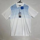 PEBBLE BEACH DRY-LUXE PERFORMANCE - SIZE: MEN L - BLUE WHITE - Like New