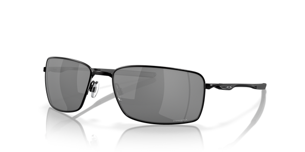 OAKLEY SQUARE WIRE PRIZM BLACK LENSES, POLISHED BLACK FRAME 60MM - BLACK/BLACK - Like New