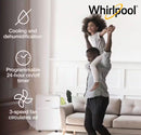 Whirlpool 10,000 BTU ASHRAE/6,500 BTU DOE 115V Portable Air Conditioner - White - Like New