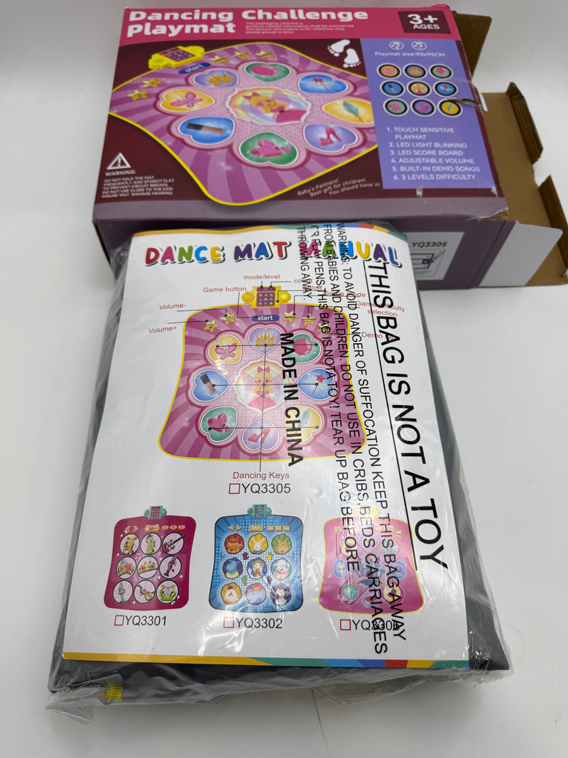 STORIU DANCE MAT TOYS FOR 3-10 YEAR OLD GIRLS - PINK - Like New