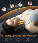 FAMEDIO 3S HEATED NECK STRETCHER FOR PAIN RELIEF, MAGNETIC THERAPY CASE/GRAPHENE - Like New