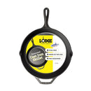 LODGEPRE-SEASONEDCASTIRONSKILLETPFAS-FREEL10SK3-DOUGLAS-FIR-12 INCHES- BLACK - Like New