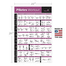 NewMe Fitness Pilates MAT Exercise Series Poster – Easy to Follow Mat Sequence - Brand New