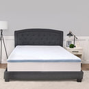SensorPEDIC SensorCOOL 3-Inch Quilted Gel-Infused Memory Foam Bed Topper - Brand New