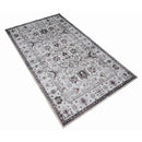 BIBB HOME WASHABLE FLANNEL PRINTED ACCENT RUG WITH LATEX BAC 24X36 - IVORY GRACE - Brand New