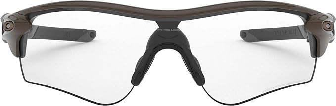 OAKLEY Radarlock Path Low Bridge Fit Rectangular - OO9206 - CLEAR/OLIVE DRAB - Like New
