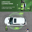 Suyncll Electric Pressure Washer, 2.7GPM 2000W High Power Washer SY0008 - Green - Like New