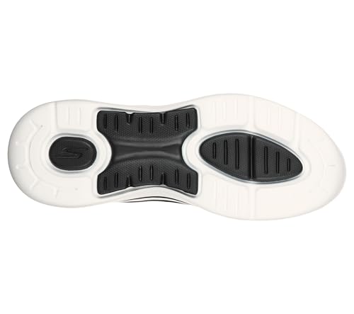 124409 Skechers Women's Go Walk Arch Fit Iconic Black/White 13 Wide - Like New
