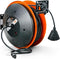 SuperHandy Extension Cord Reel 14AWGx100' 3C Triple Tap GUR058 - Orange/Black Like New