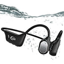 MUNASH Bone Conduction Headphones Open Ear Waterproof - BLACK - Like New