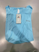 CAKULO SLEEVELESS ATHLETIC SHIRT - SIZE: MEN 5XL - LIGHT BLUE - Like New