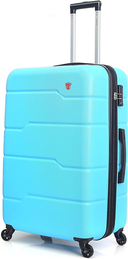 DUKAP RODEZ Hardside Luggage Ergonomic Handle TSA Lock DKROD00S-LBL - Light Blue Like New