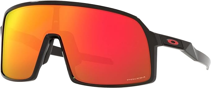 OAKLEY Sutro S Prizm OO9462-0928 - Ruby Lenses Polished Black Frame - Like New