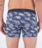 HURLEY 1-Pack Men's Supersoft Printed Boxer Briefs, Armored Navy, L New