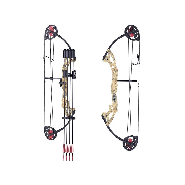PANDARUS COMPOUND BOW ARCHERY FOR YOUTH AND BEGINNER - CAMOUFLAGE - Like New