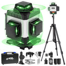 Laser Level, ZPD Laser Level with Tripod, 4 x 360 Self Leveling Laser Measuring - Like New