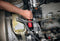 MILWAUKEE 2457-20 M12 CORDLESS 3/8" SUB-COMPACT 35 FT-LBS 250 RPM RATCHET RED - Like New