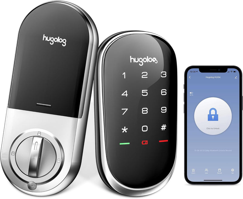 Hugolog Smart Electronic Door Lock with Keyless Deadbolt Like New