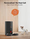 WOPET Automatic Cat Feeders 2 Cats Timed Cat Feeder Auto Pet Feeder - BLACK - Like New